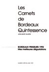 Bordeaux primeurs 1992